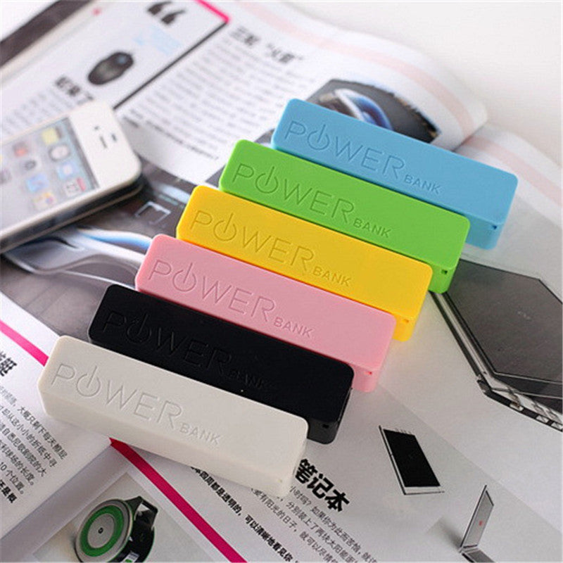 Compact Perfume-Style Power Bank - 2600mAh Portable Mobile Charger