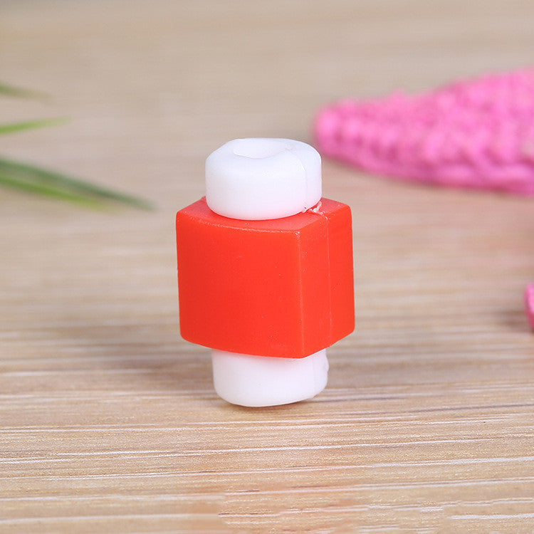 Mobile Phone Cable Protective Sleeve, Earphone Data Cable Charger Protector, Pure Color Anti-Broken Cable Winder Protection