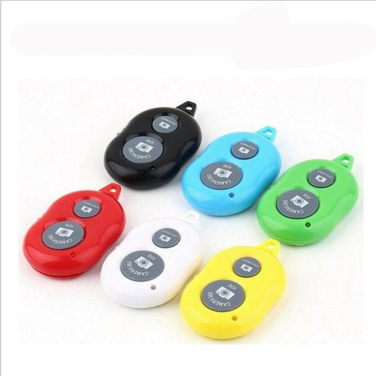 Stainless Steel 7-Section Telescopic  Tube Black Selfie Stick Bluetooth Remote Control Selfie Stick Set