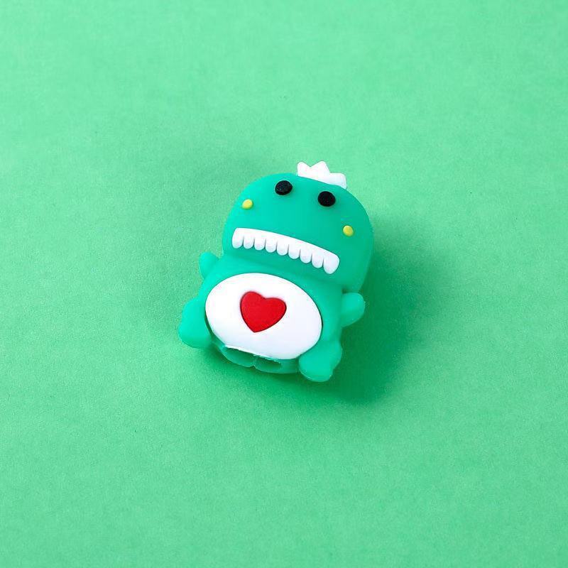 Cartoon Data Anti-folding Implement Bite USB Cable Protection Sleeve