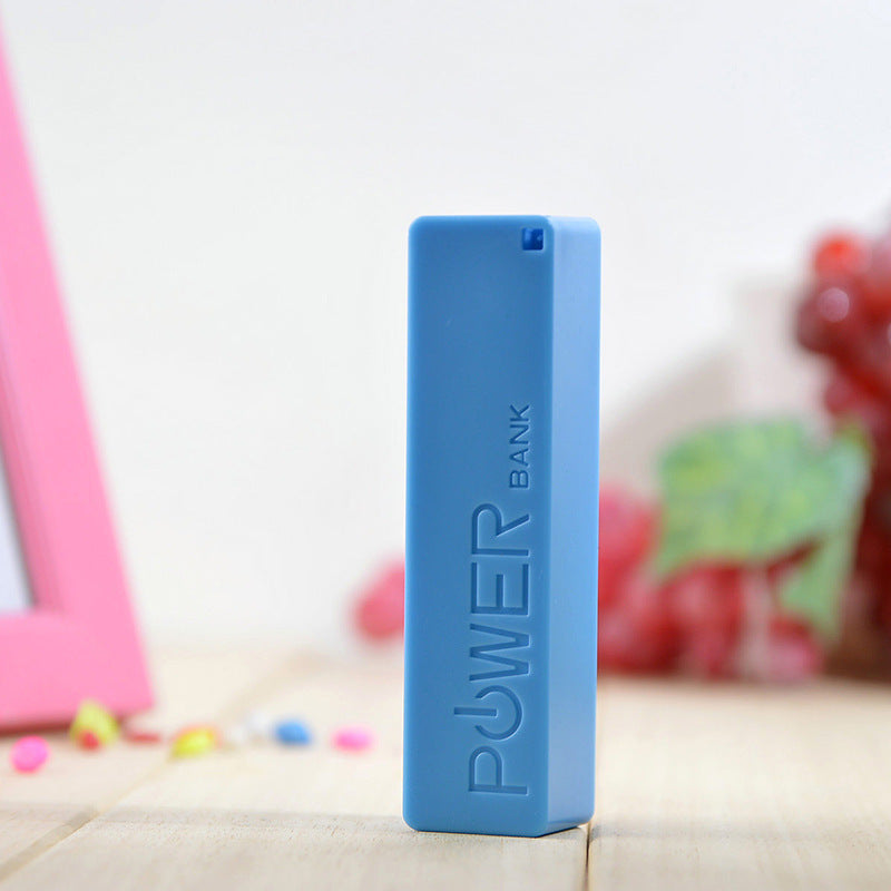 Compact Perfume-Style Power Bank - 2600mAh Portable Mobile Charger