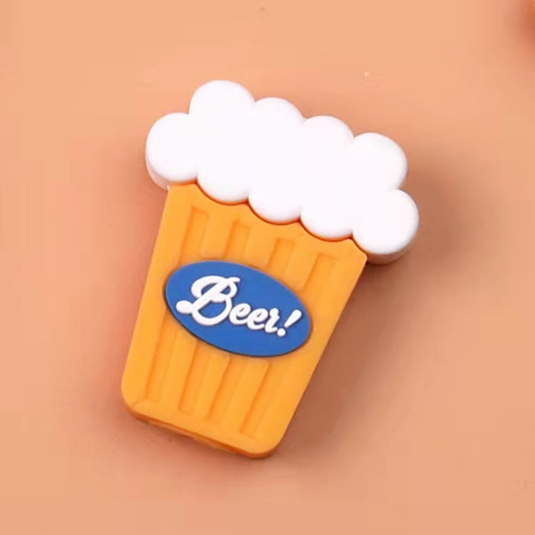 Cartoon Data Anti-folding Implement Bite USB Cable Protection Sleeve