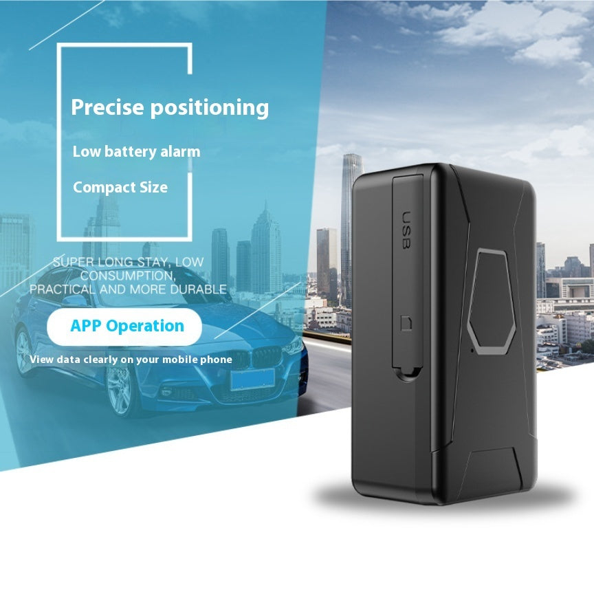 GPS Locator Beidou Satellite Vehicle-mounted Strong Magnetic Anti-theft Device