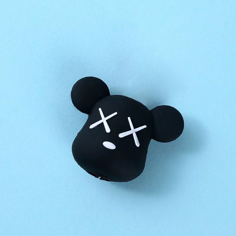 Cartoon Data Anti-folding Implement Bite USB Cable Protection Sleeve