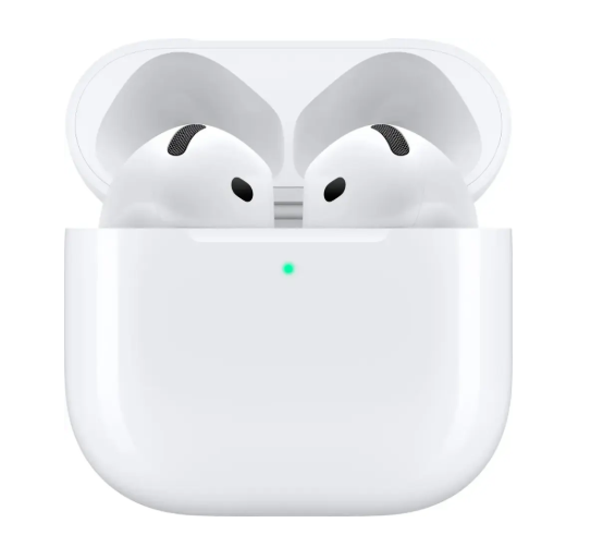 Apple AirPods 4 - Wireless Bluetooth Earbuds with Spatial Audio (White)