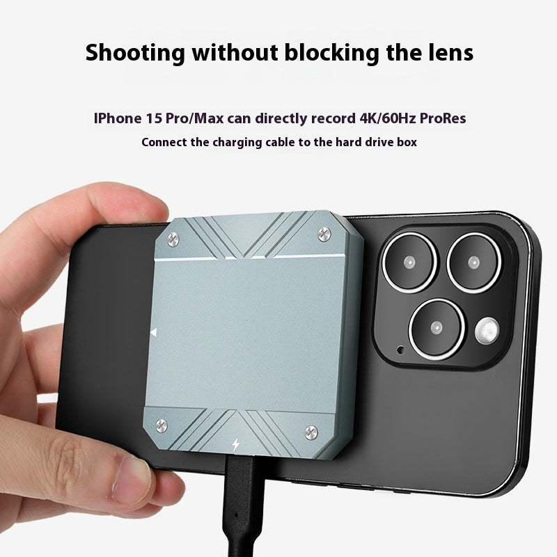 Magnetic Hard Disk Box M2 Magnetic Horse Running Light 10GBS Transmission